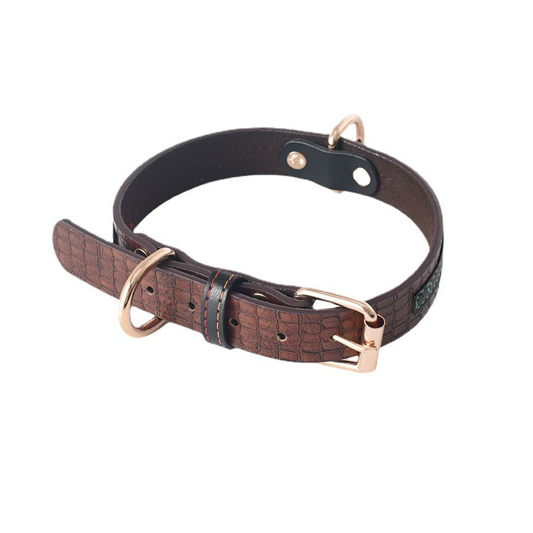 Metallkoppel med halsband