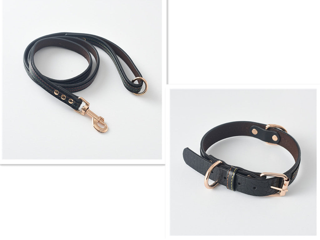 Metallkoppel med halsband
