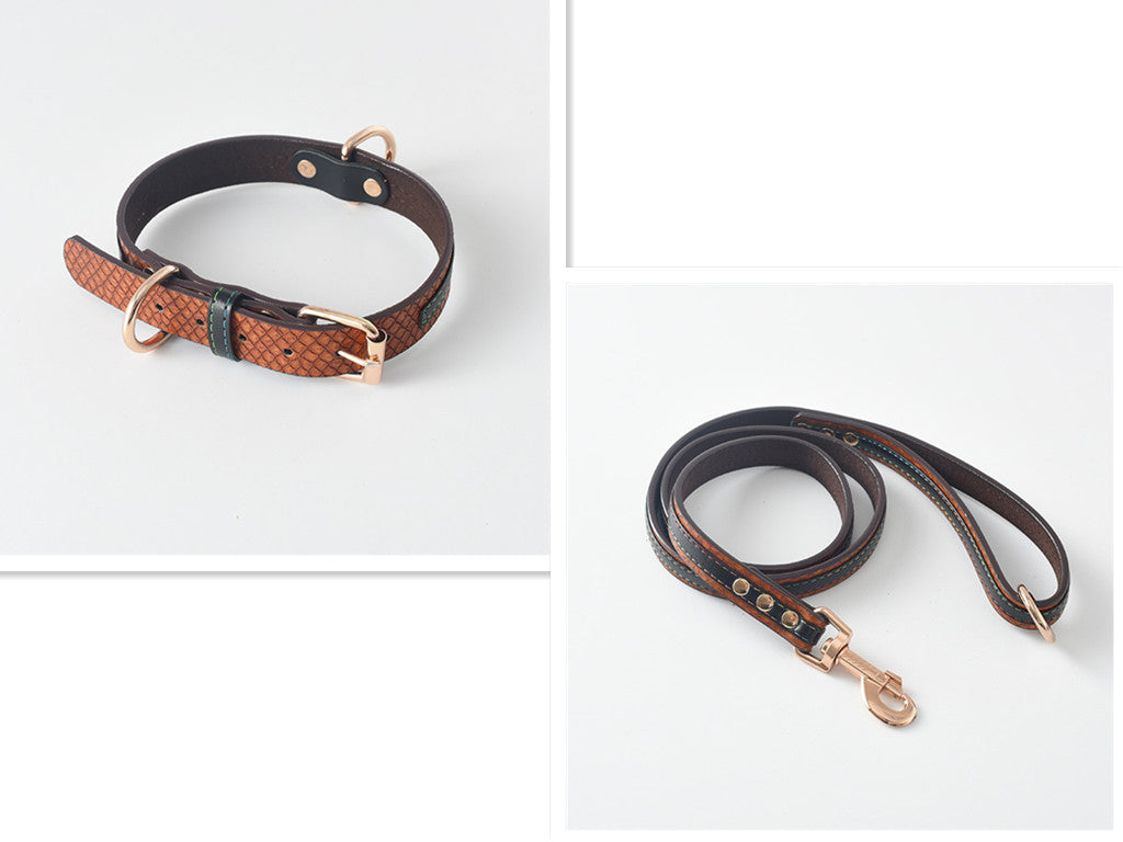 Metallkoppel med halsband
