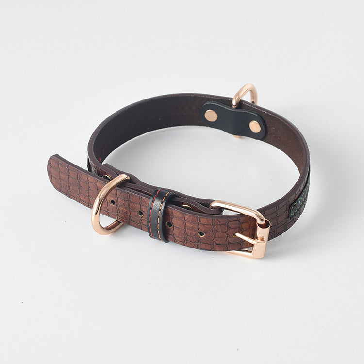 Metallkoppel med halsband