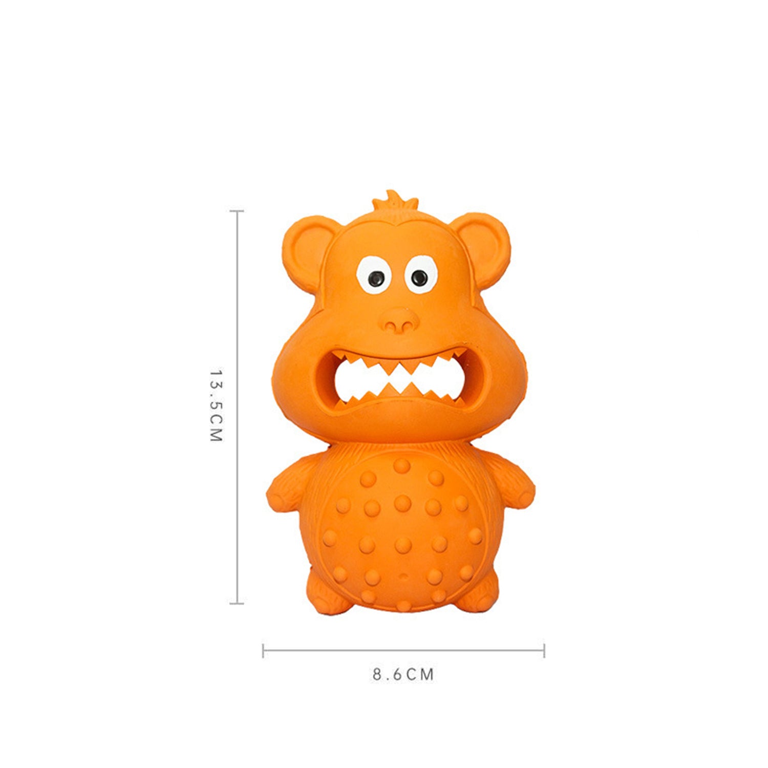 Naturgummi hundleksak för starka tuggare