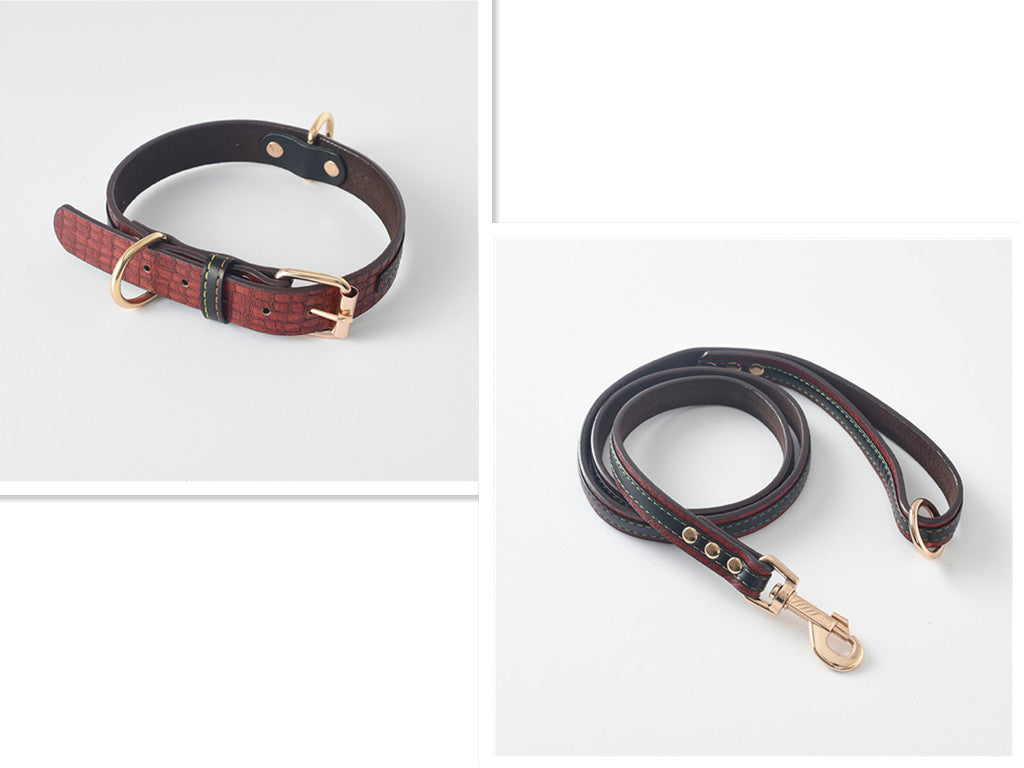 Metallkoppel med halsband