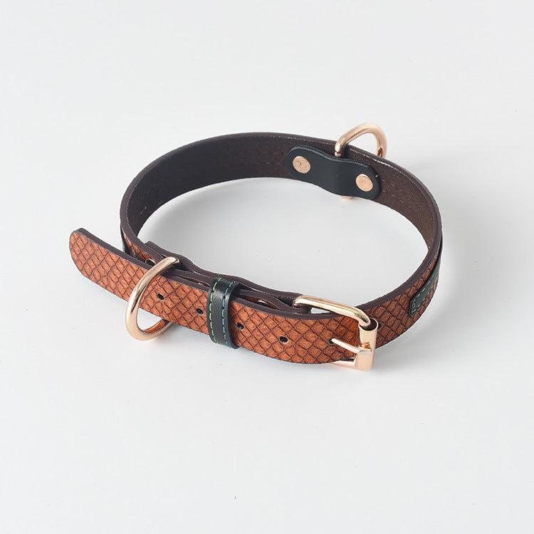 Metallkoppel med halsband